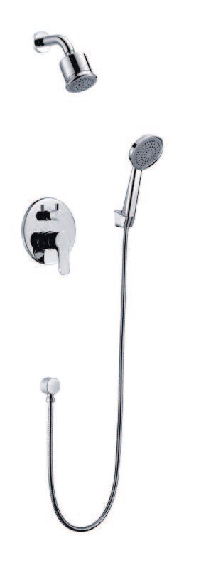 Full copper high-end dark package with large shower shower shower set