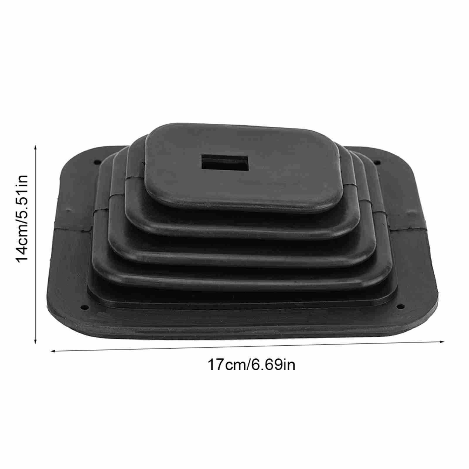 Rubber Car Gear Shift Dust Cover Dust Proof Gear Shifter Boot Replacement For GM350