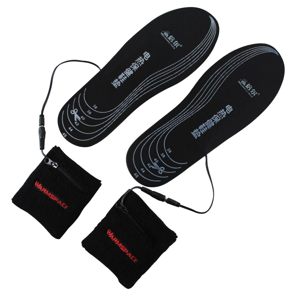 1 paar Elektrische Verwarming Binnenzool Zachte Winter Schoenen Warme Insert Wandelen Wandelen Comfortabele Beschermende USB Oplaadbare Outdoor