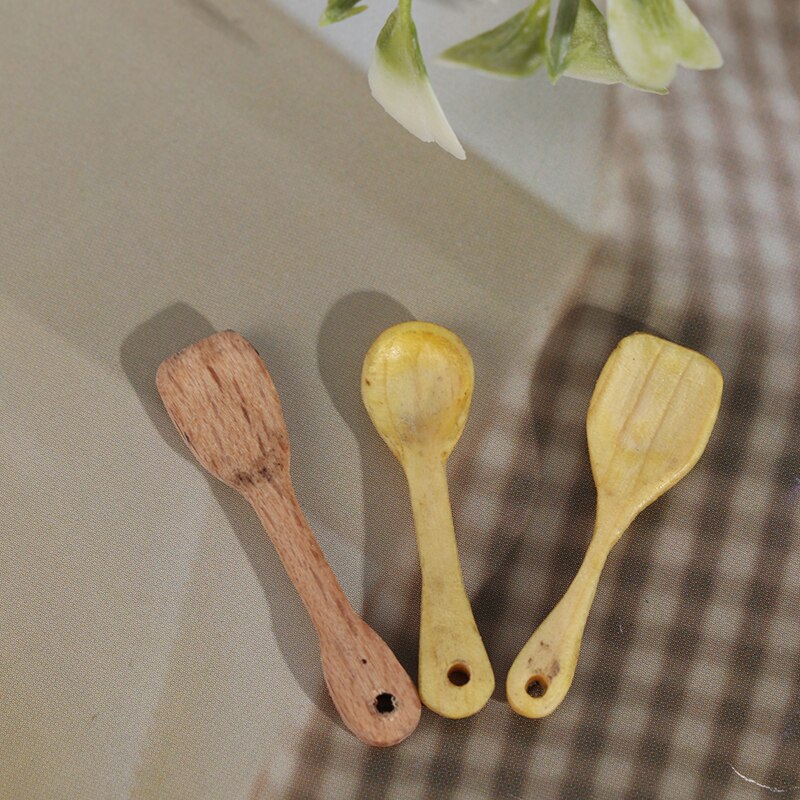 1:12 Dollhouse Miniature Mini Different Kinds Shovel Soup Spoon Kitchen Tool Utensils For Dollhouse Decoration