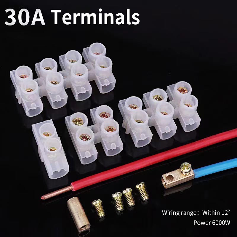 Wrie Stecker Männlich Famale schnell anschließen Kabel crimpen Endgeräte 1 zu 1 ,2 zu 2,3 zu 3 20A 380V 0,2-6 ㎡ Reinem kupfer Draht Adapter