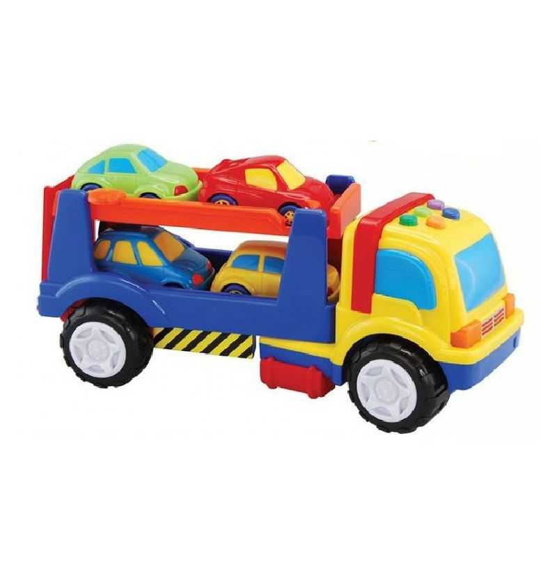 Playmobil City Action 5026 pas cher, Gros camion avec bulldozer