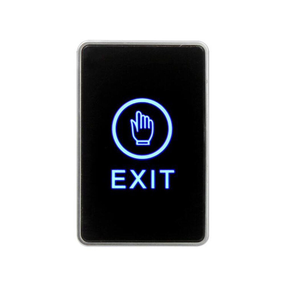 Push Touch Exit Button Door Eixt Release Button With LED Indicator for Home Security Protection for access Control System