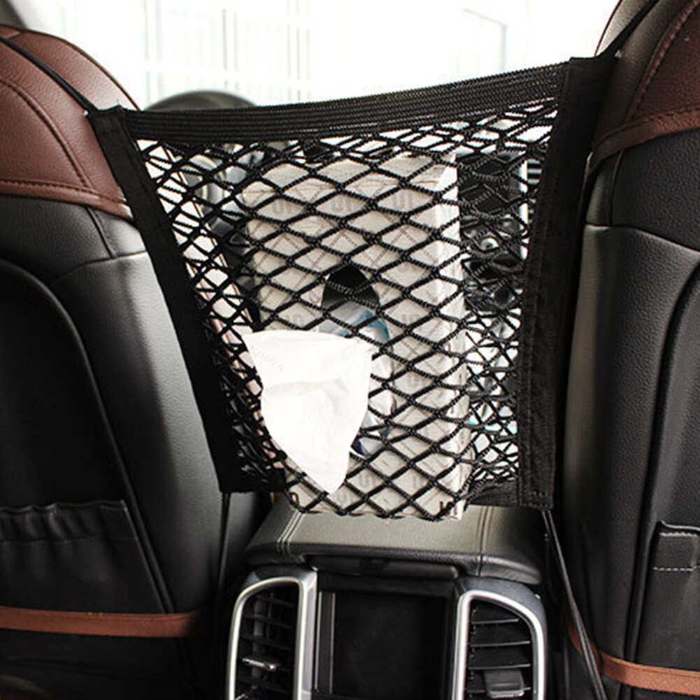 Universele Elastische Autostoel Connector Mesh Opslag Netto Organizer Holder Pocket