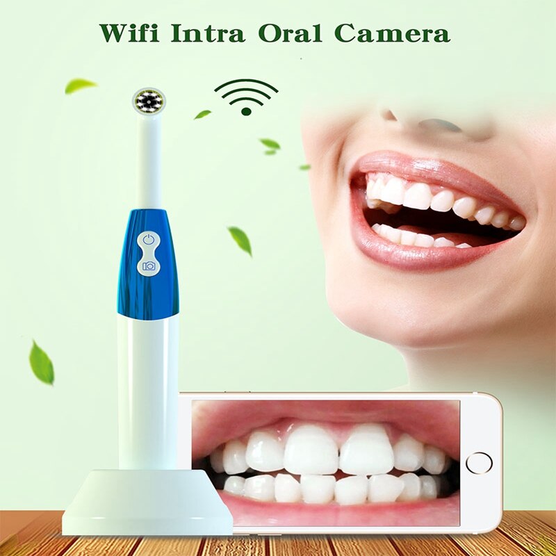 WiFi Intra Oral Dental Camera HD Endoscope LED Lig... – Vicedeal