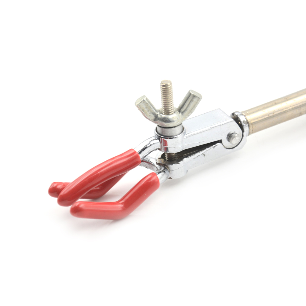 1pc række 0-30mm laboratorie-enkeltjusterings-design med tre kæber, forlængerkolbe med tre ben, klemmeklemme, laboratorieartikler
