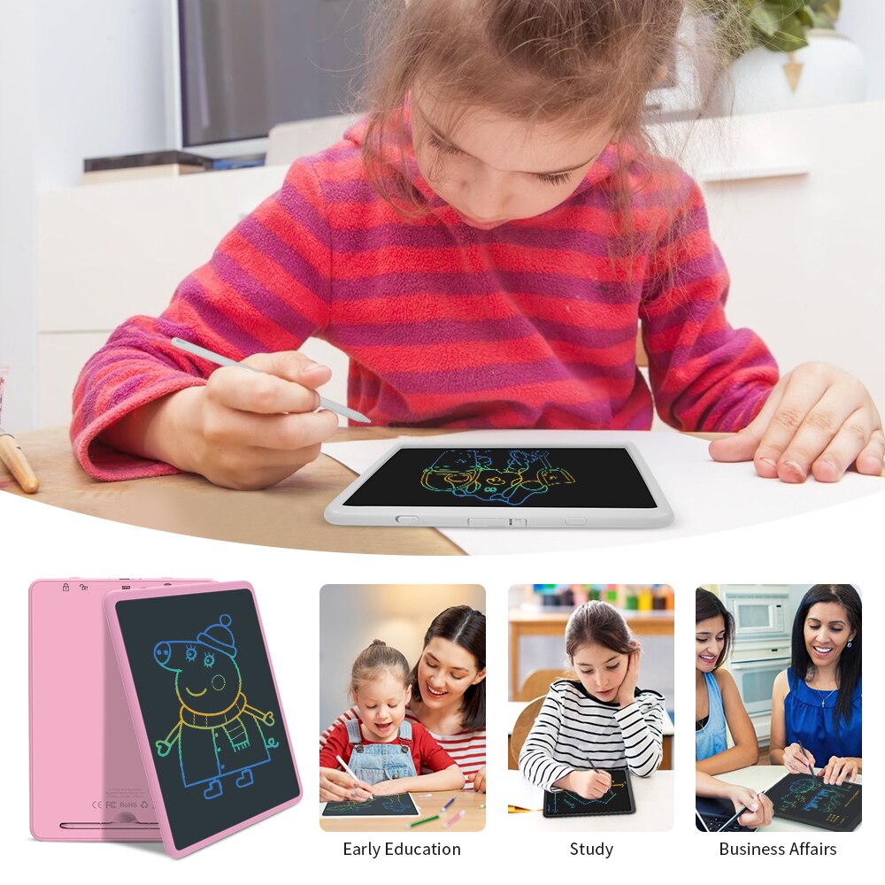 Enotepad 11 Inch LCD Writing Tablet Non-toxic Doodle Pad Reuse intelligent smart business tablet доска для рисования