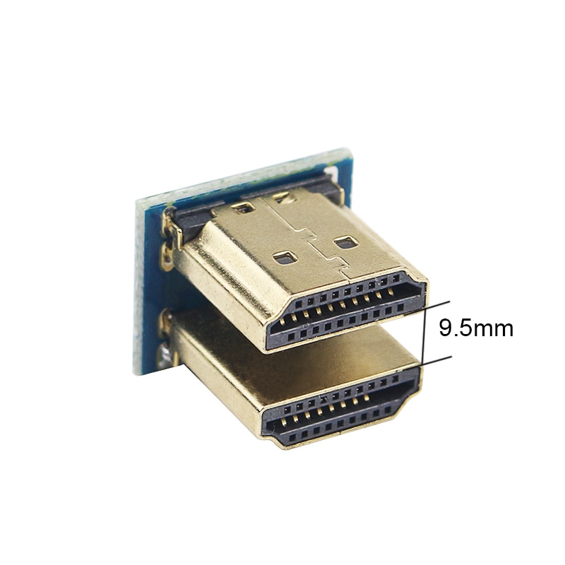 S Robot 1080P Hdmi Naar Micro Hdmi Converter Man Mannelijke Adapter Voor Raspberry Pi 3/4 Hdmi Lcd Touchscreen display RPI131