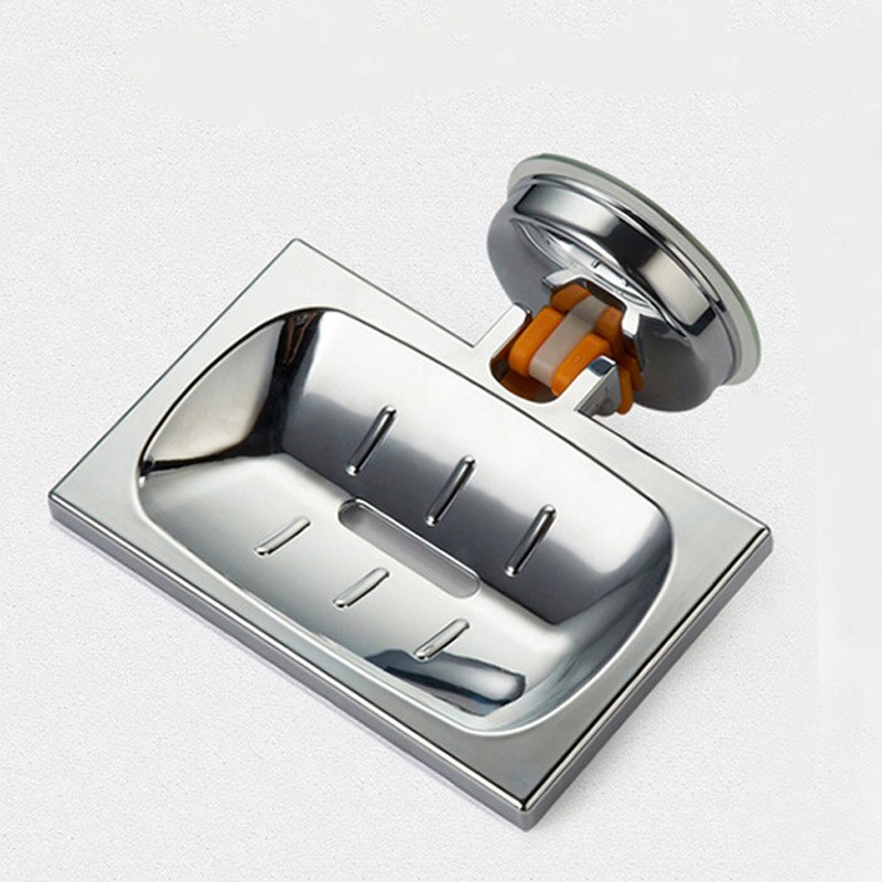 Soap Holder Suction Cup Soaps Dish Basket for Bathroom Shower Kitchen ALI88