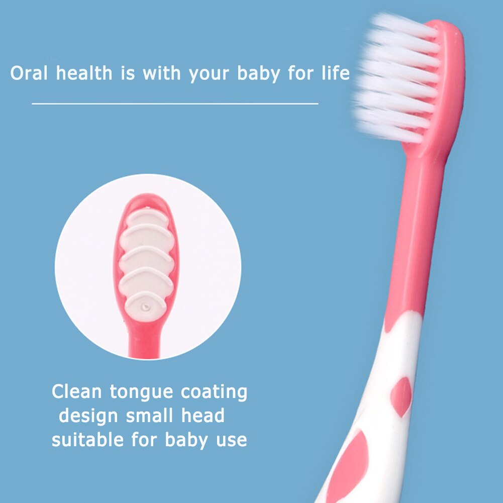 4pcs Dense Bristles Toothbrush Multi-functional Practical Durable Convenient Ultra Soft Toothbrush for Coated Tongue Cleaning