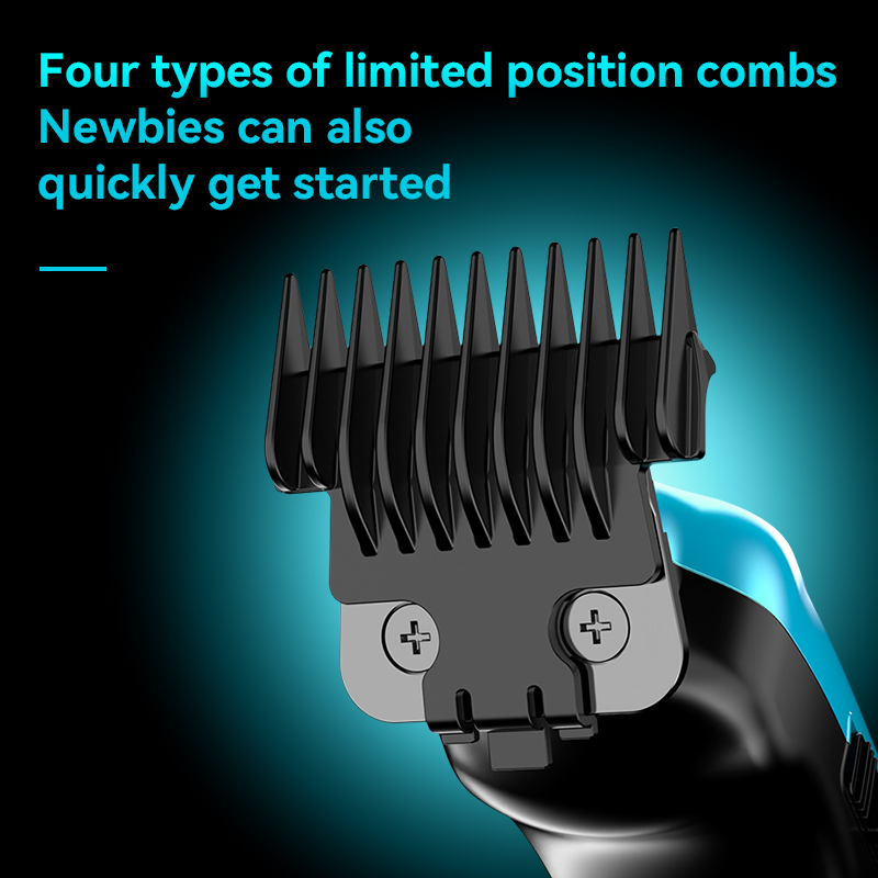 Kemei Salon wiederaufladbare Trimmer Haarschneidemaschine hoch Geschwindigkeit Motor- Barbier Haarschneider Haarschneidemaschine KM-264