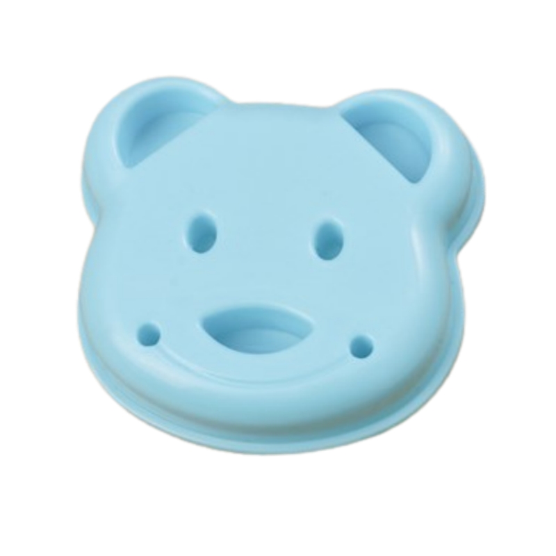 Molde para sándwich de oso de peluche, cortador para hacer pan tostado, lindo, herramientas de pastelería para hornear, accesorios de cocina de alimentos interesantes para niños