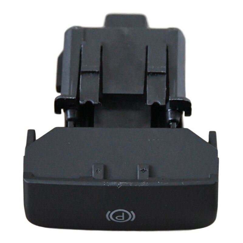 Interruptor de freio de mão eletrônico do carro freio de estacionamento para peugeot 3008 470702 470703 470706: Matt black
