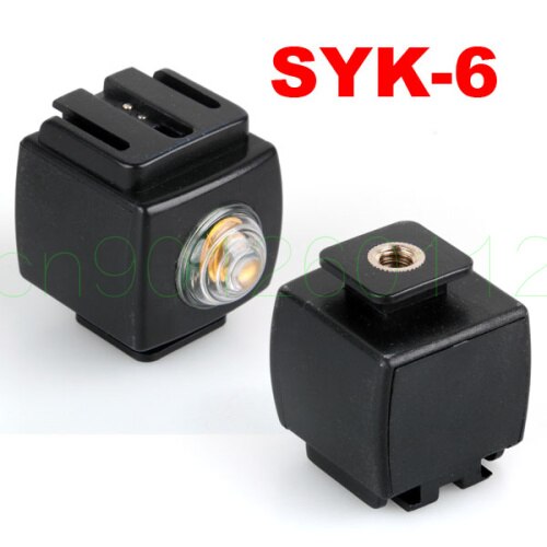 SYK-6 Optical Slave Trigger for Shoe Flash work For Sony HVL-F58AM HVL-F56AM Minolta camera