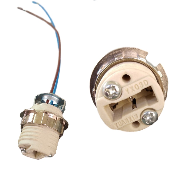 G9 Lamp Hoofd Verlichting Verlichting Accessoires Lampvoeten Kleine G9 Volledig Metalen Zaklamp Met Metalen Buitenste Ring Met Houder led