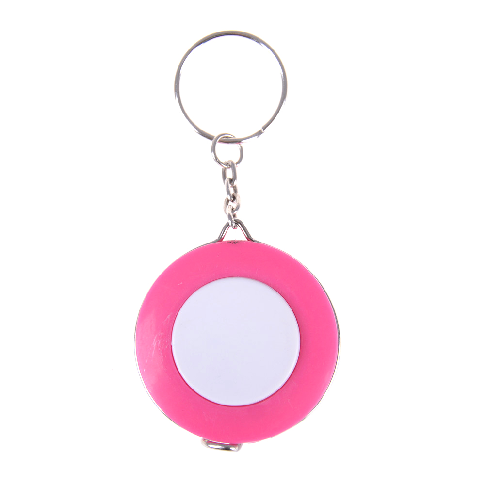 LLavero de cinta métrica de Color caramelo, 1,5 metros, tamaño de ropa, cinta métrica pequeña: 3