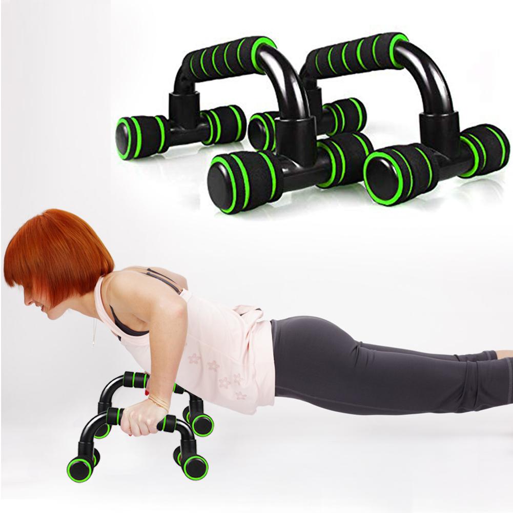 1 Paar Push-Ups Stands Delicate H-Vorm Aluminium Home Fitness Push-Up stands Rack Hand Grip Trainer
