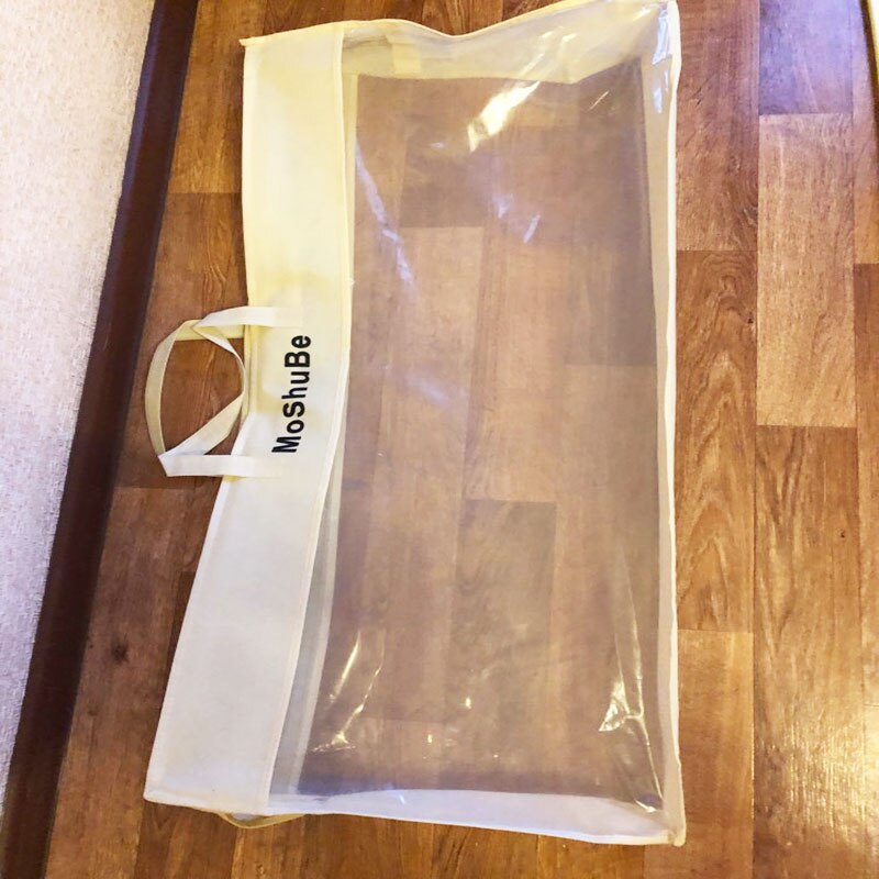 Tapete de Juego plegable portátil para bebé, bolsa con asa para alfombra de juego para bebé, 1 paquete de tapete plegable, solo bolsa sin tapete plegable