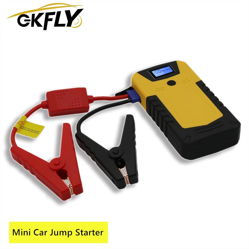 GKFLY Mini Car Jump Starter Portable Power Bank Battery Charging Emergency Charger Cute Jumper Start For All Cars Auto Buster