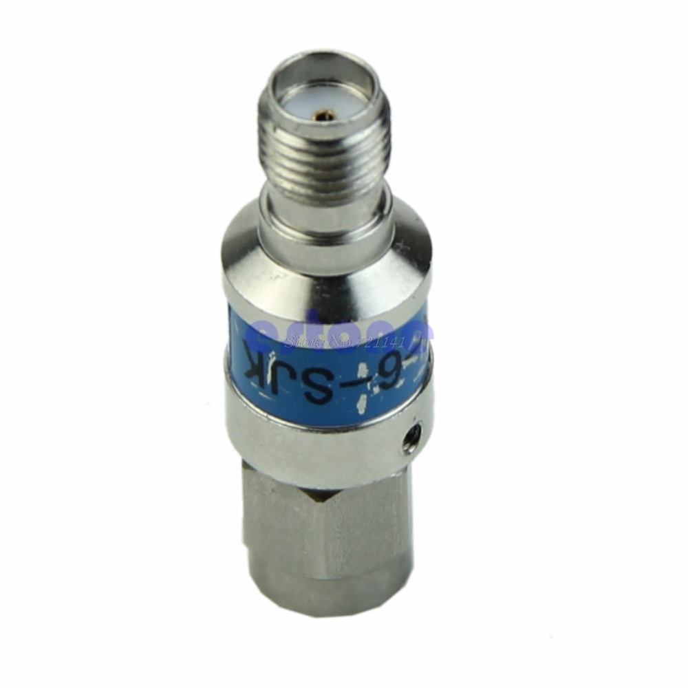 SMA male to female Stainless steel RF Coaxial DC block 6000MHz 50ohms