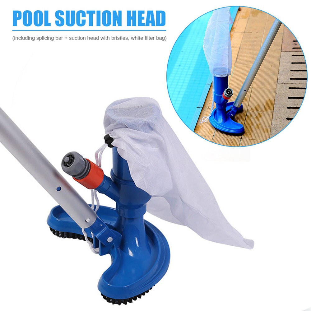1set Swimming Pool Vacuum Cleaner Cleaning Robot Clean Electrical Spa Tub Tool Kit Pool Suction Machine Portable Pool Cleaning