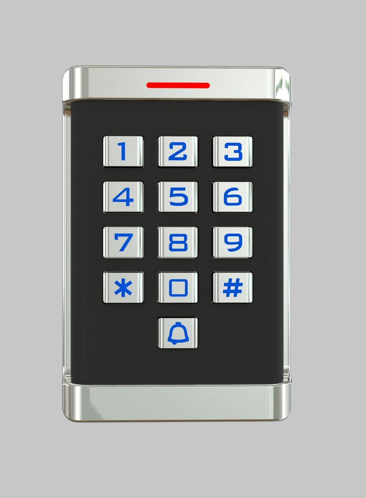Waterproof Multi standalone Access Control H2 with digital keyboard WG26 input output 2000 Users ID card for door opener