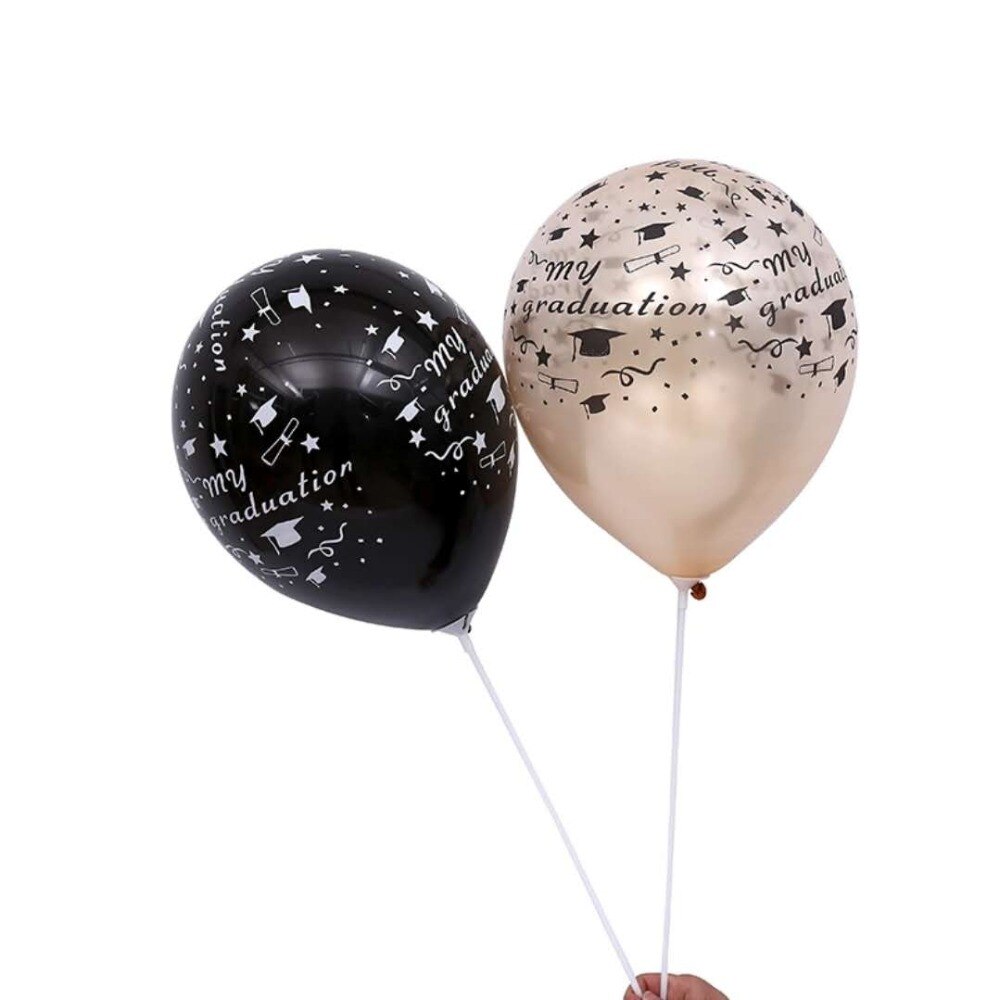 5 Pcs/10 Pcs Mijn Afstuderen Latex Ballonnen Ronde Folie Ballonnen Voor Kinderen Graduation Party Decoraties Levert Kinderen Speelgoed