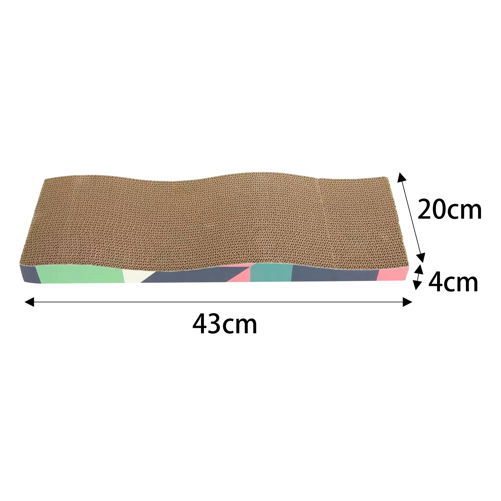 Cat Scratching Board Bed Cat Scratchers Cardboard Cat Scratch Pad Nest for Sleeping Playing Grinding Small Medium Large Cats: PURPLE