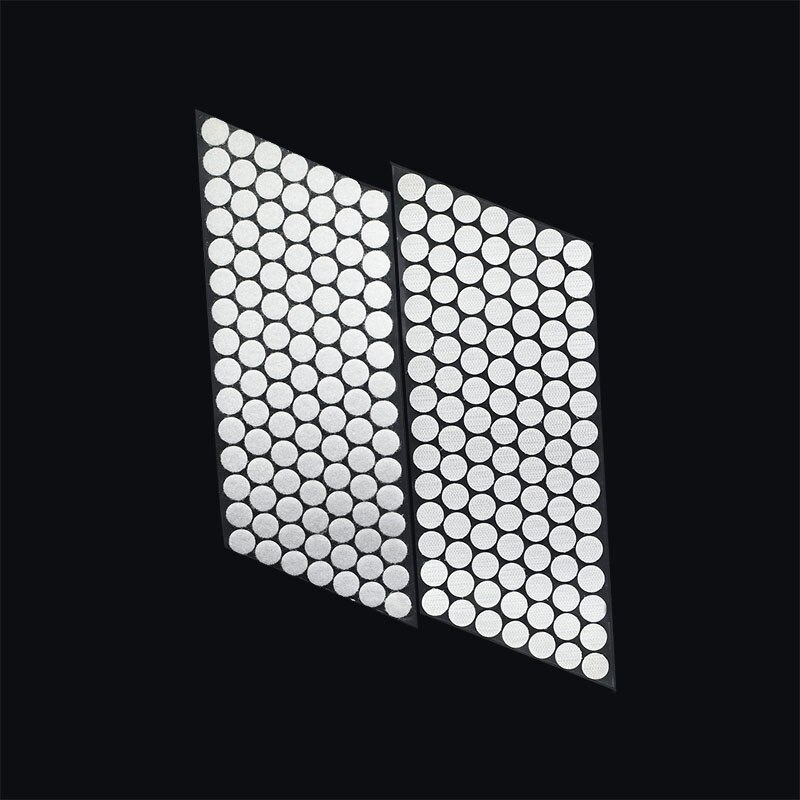 10/15/20mm Self Adhesive Velcro Dots Stickers Glue on Hooks and Loops Sticker Strong Magic Sticker Disc Velcros Fastener Tape: W02-15mm-100Pairs