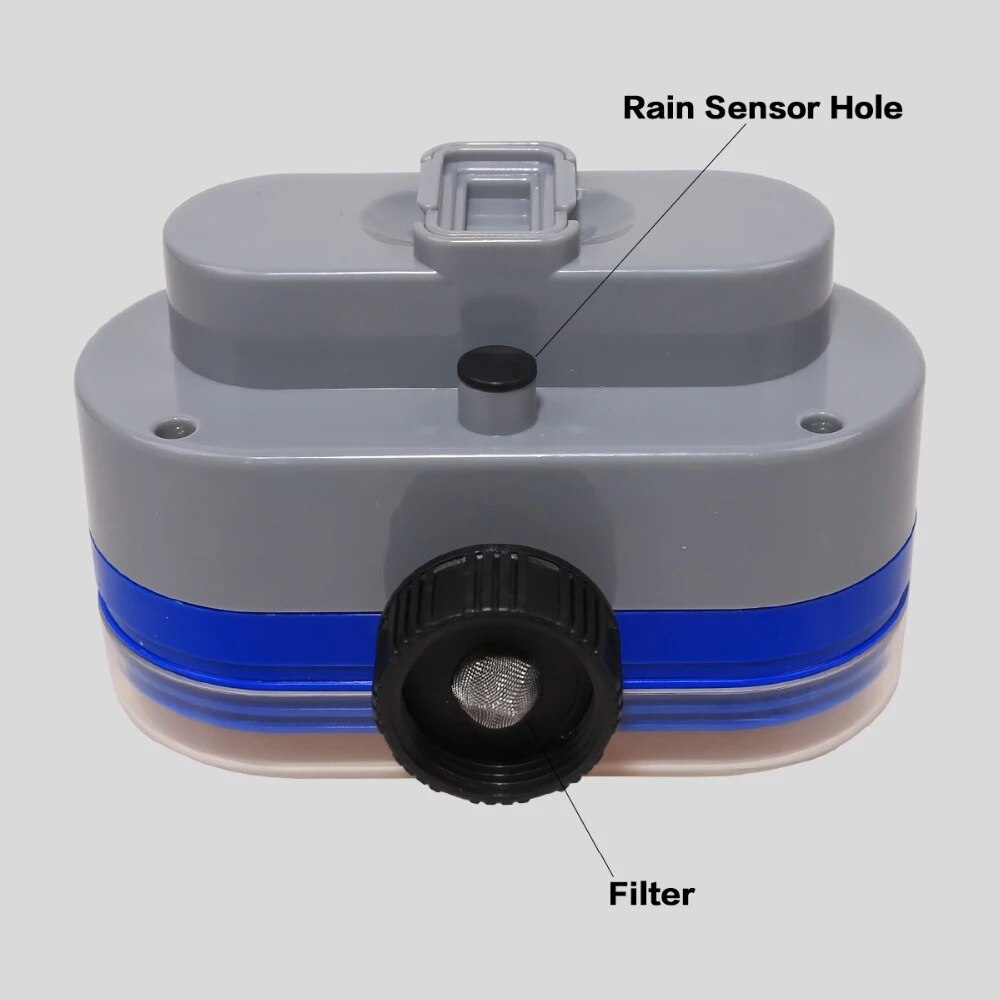 Irrigation System Two Outlet Garden Digital Electronic Water Timer Solenoid Valve Garden Irrigation Controller for Garden,Yard