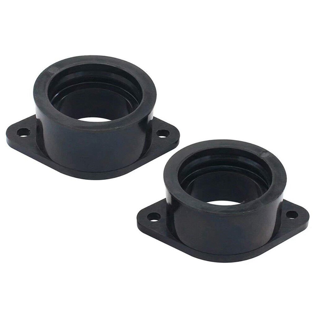 2 uds reemplazo para 74-75 Kawasaki KZ400 arranque de colector de admisión de carburador junta de carburador aislante de la motocicleta