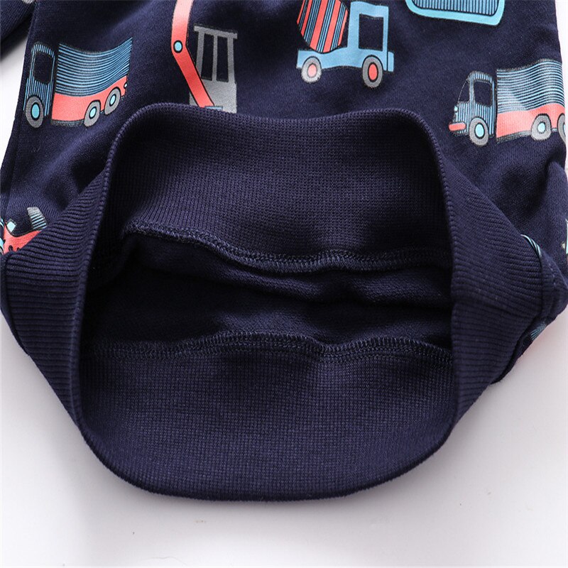 Graafmachine Print Kinderen Sweatshirts Katoen Jongens Meisjes Kleding Voor Herfst Winter Baby Jongens T-shirt Kids Hoodies