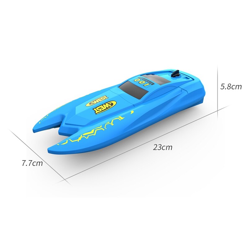 2,4G RC Boat H126 Mini Boat Water Sensing 10 km/h 20 minutos tiempo de acción control remoto Speedboat barco barcos juguetes para niños