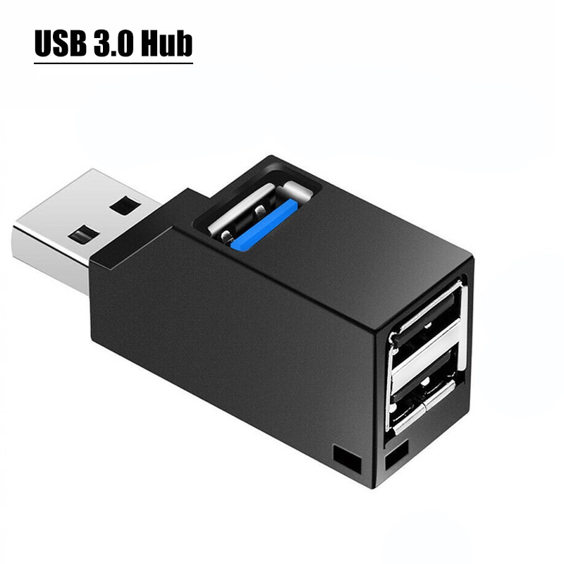 3 in 1 USB 3.0 Hub For Laptop PC Computer USB 3.0/2.0 Splitter Adapter For Notebook Dell Lenovo Computer Accessories