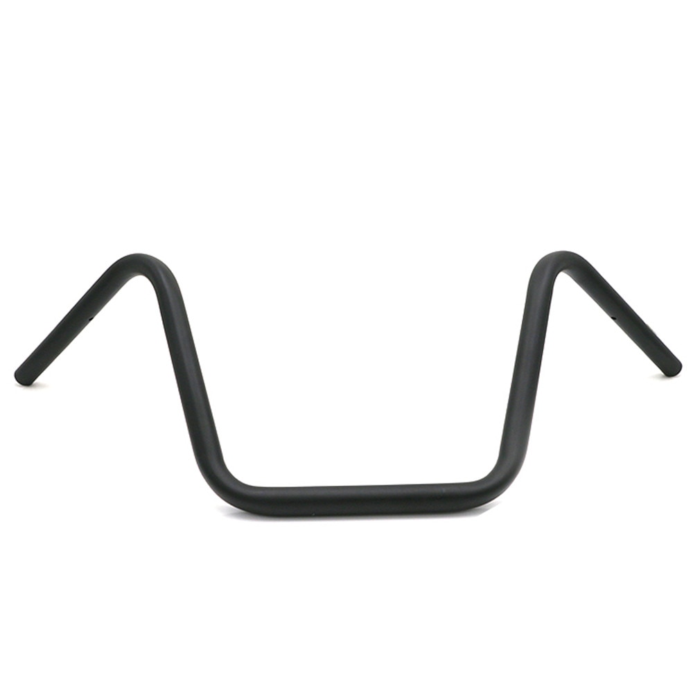 25MM 1" Motorcycle High Rider Steel Handlebars Bars Fits For Honda Kawasaki Suzuki Harley Chopper Bobber Cafe Racer Chrome Black