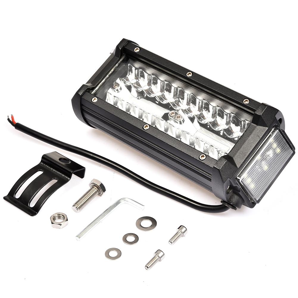 Terrängljus 168 w 56 led vänster höger belysning bil arbetsljus för terräng suv lastbil spänning 10-30v dc nödräddningsled ljus