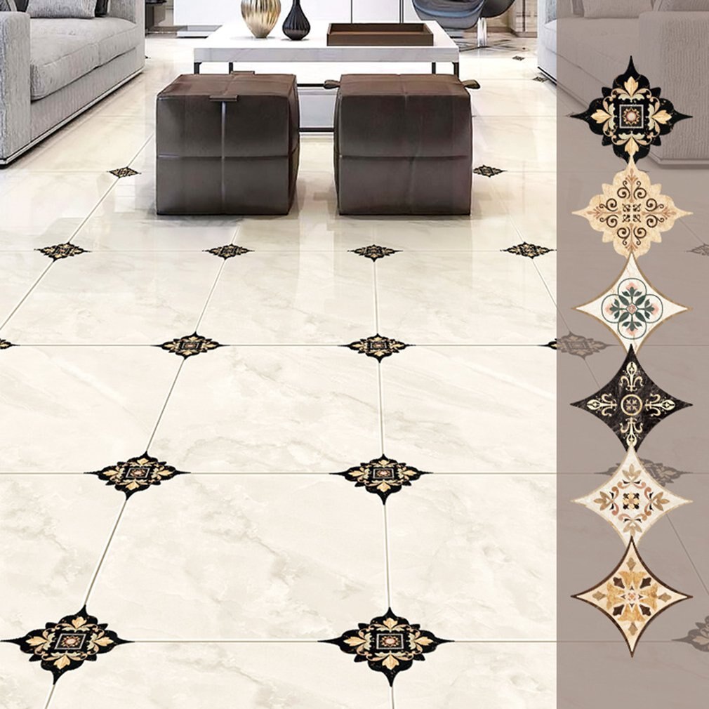 Tile Stickers Self Adhesive Diagonal Sticker Tile Floor Wall Stickers Tile Sticker Bathroom Tiles 3D Decals Home Decor