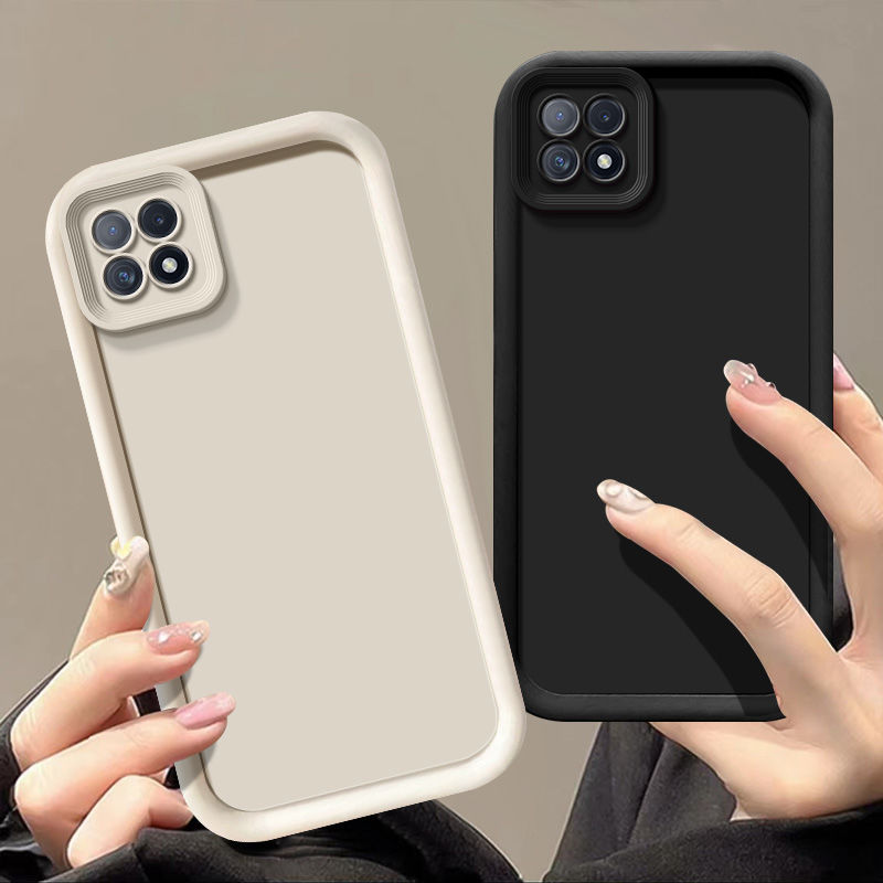 Til oppo  a73 5g cover oppo  a73 5g telefoncover komplet pakke mat anti-blødt beskyttende cover