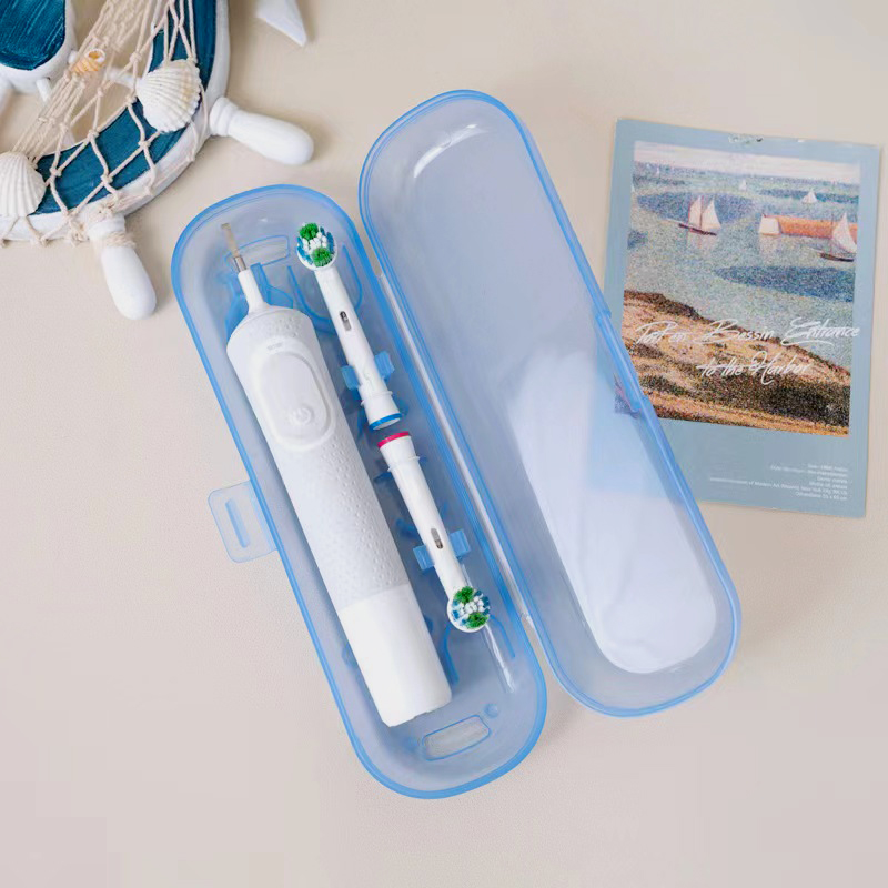 1PC Zahnbürstenkopf Tragbare Staubschutzbox, Reisebox für elektrische Zahnbürsten