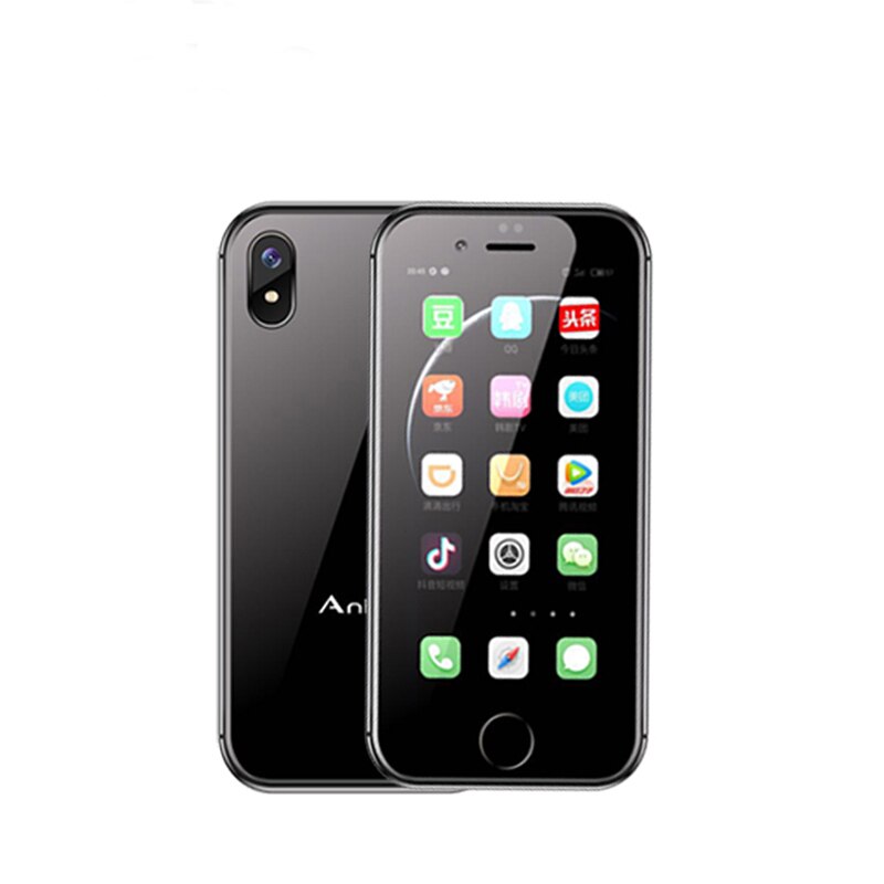 Anica I8 Super Mini Smartphone 2.54 "MTK6580M Quad Core 2 GB RAM 16 GB ROM 3G GPS WIFI Android 6.0 ultra-mince de luxe carte téléphone portable