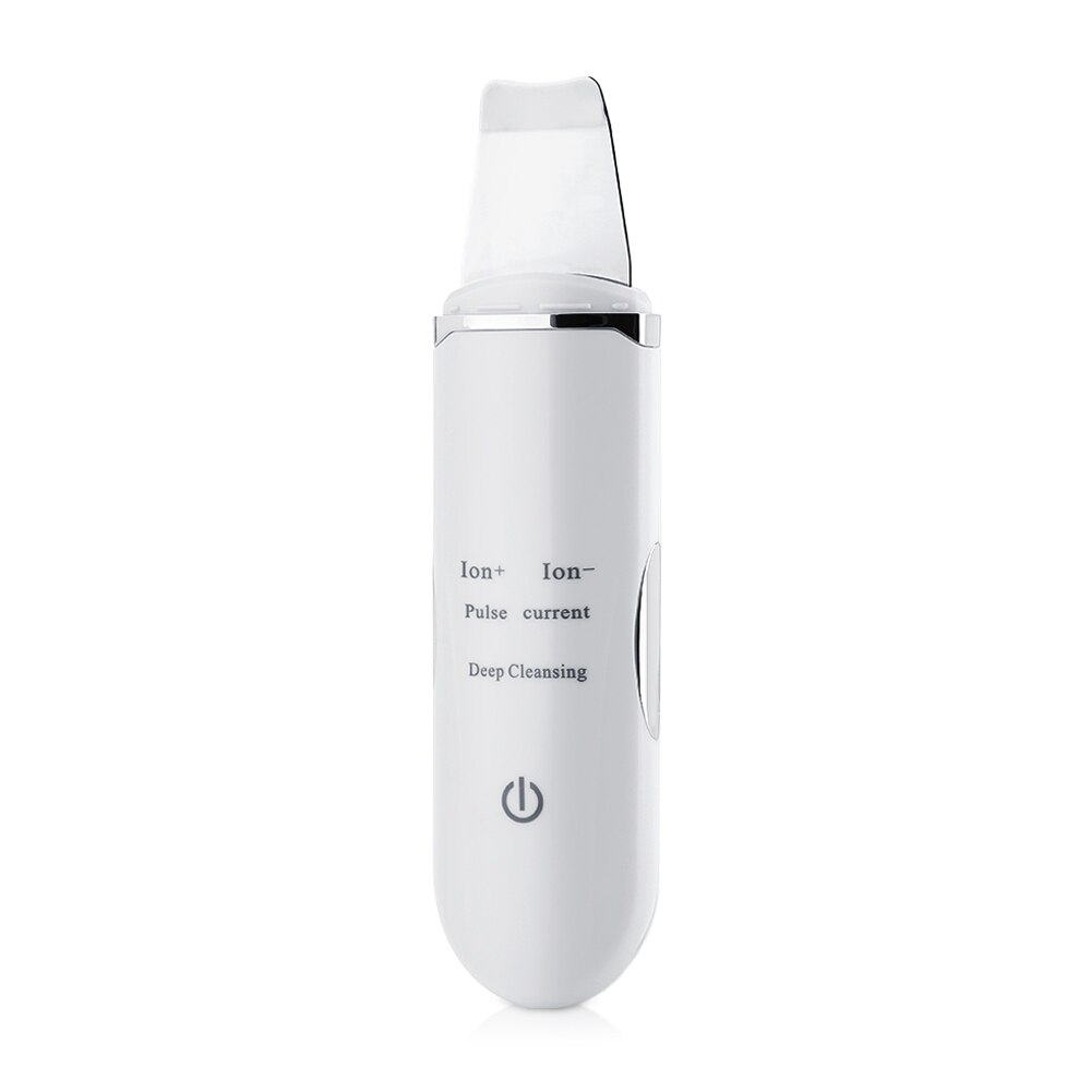 Ion - Import and Ion + Export Ultrasonic Skin Scrubber EMS Peeling Shovel Facial Pore Cleaner Face Skin Scrubber Lift Machine