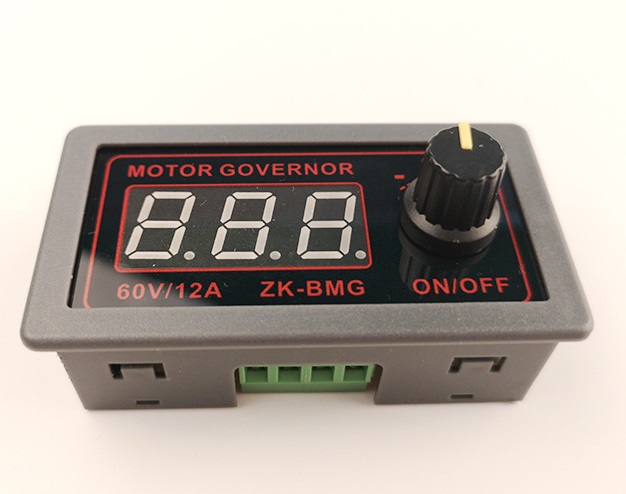Dc 9-60V 12V 24V 36V 48V 12A Dc Motor Controller Pwm Instelbare Snelheid digitale Display Encoder Duty Ratio Frequentie ZK-BMG