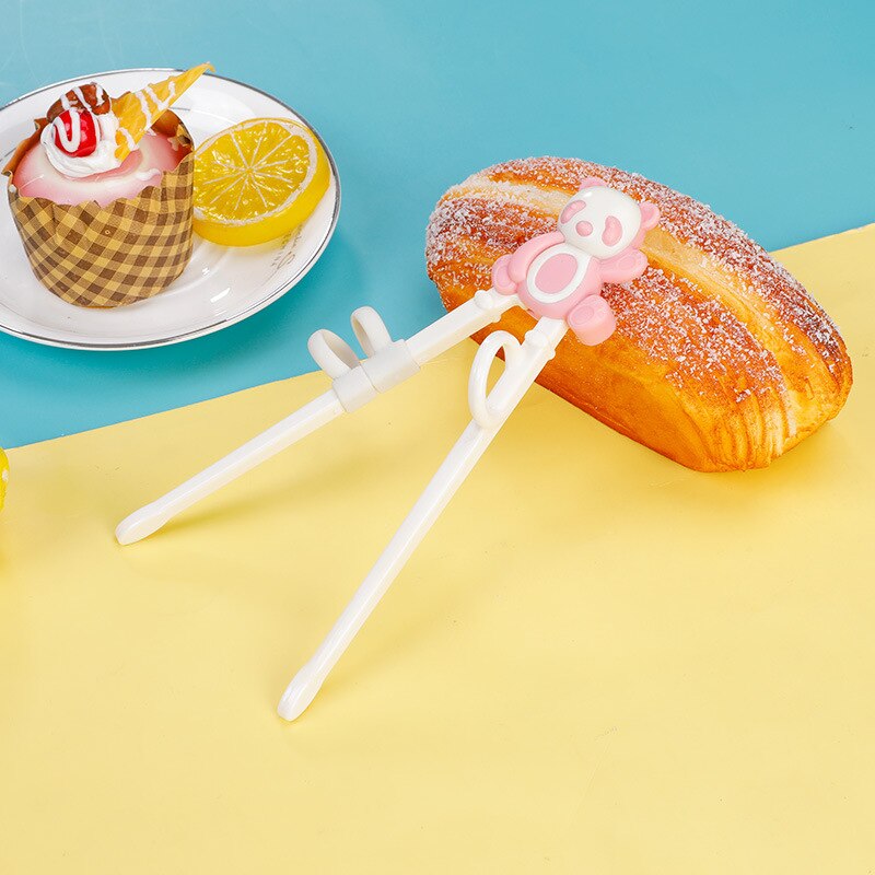 Cute Chopsticks for Kids Cartoon Learning ChopSticks Reusable Finger Positioning Training Chopsticks Children Tableware Set