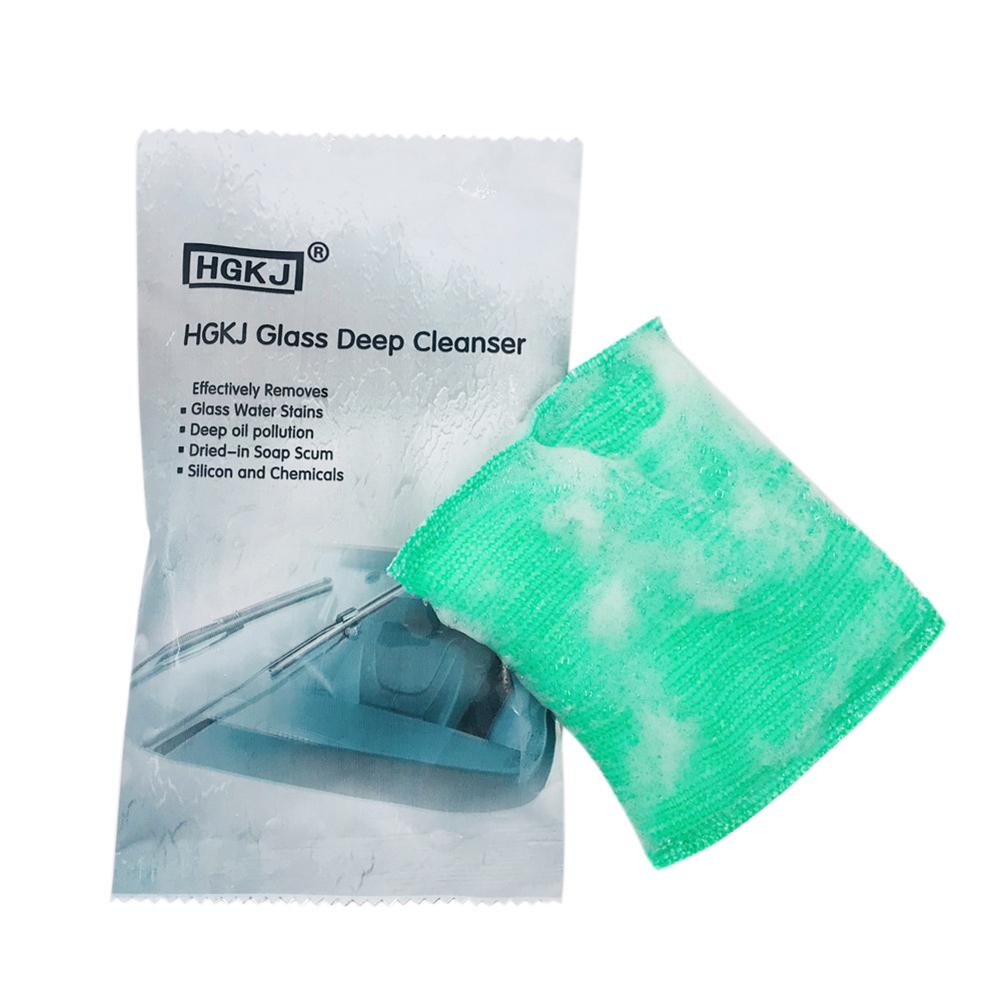 Quita rayones del auto líquido esponja de vidrio limpiador profundo coche de vidrio esponja de limpieza de vidrio quitar aceite de coche de la película de estilo