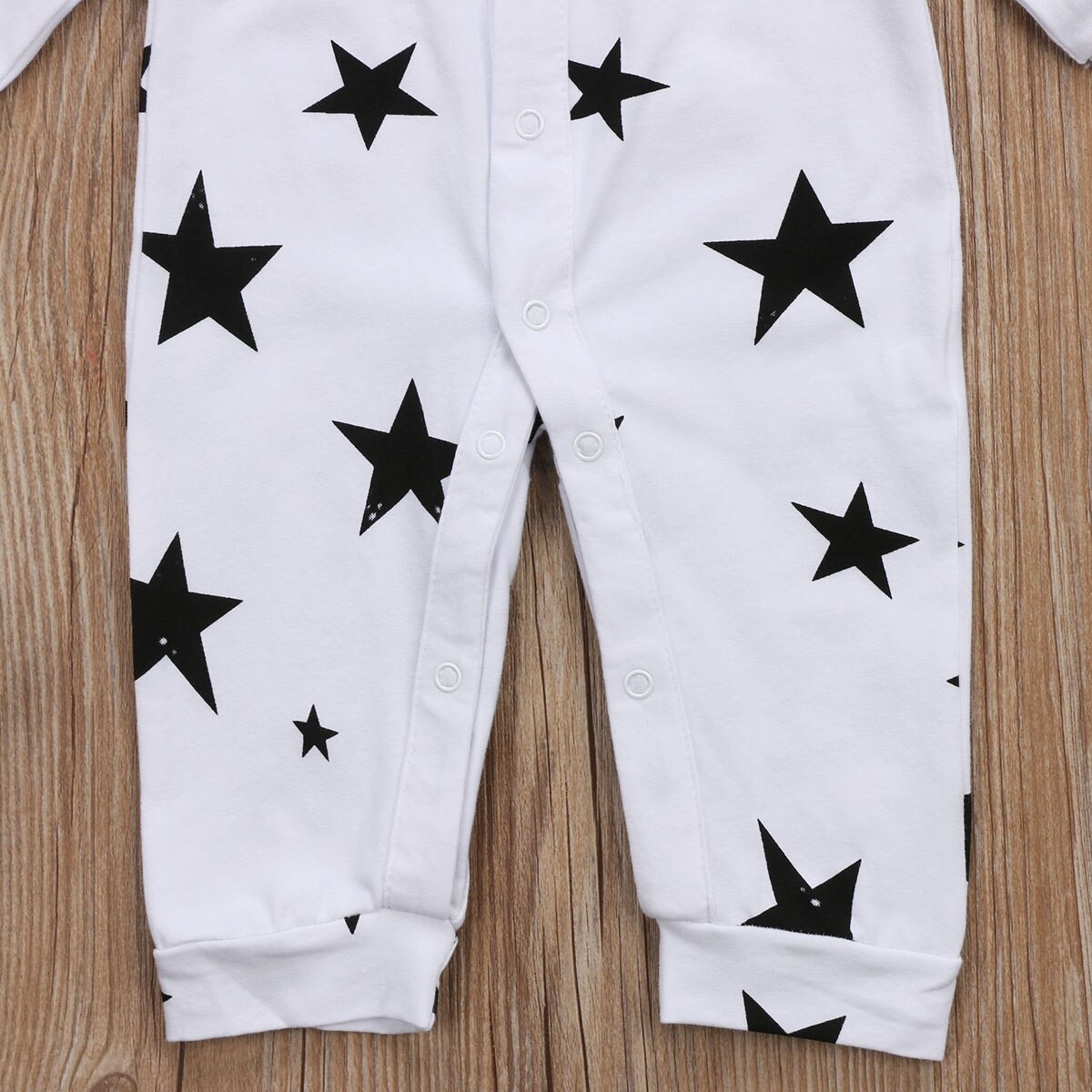 Star Baby Baby Jongen Meisjes Casual Sterren Romper Lange Mouwen Katoenen Jumpsuit Broek Outfits UK