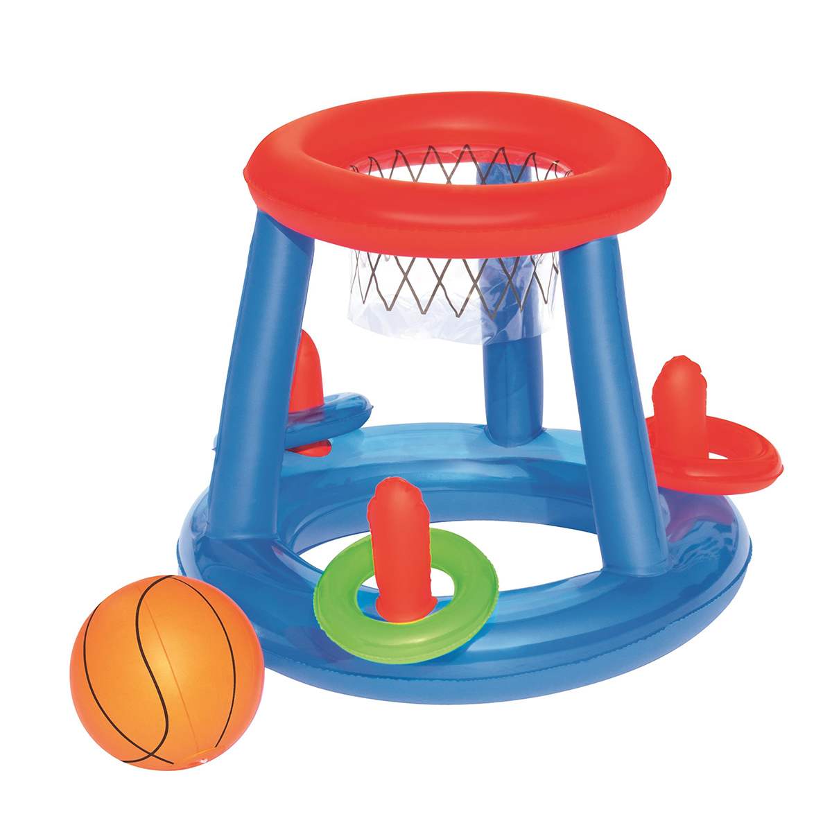 Basketbal Zwembad Speelgoed Childrens Opblaasbare Drijvende Basketbal Hoepel Ring Toss Spel Zwembad Speelgoed