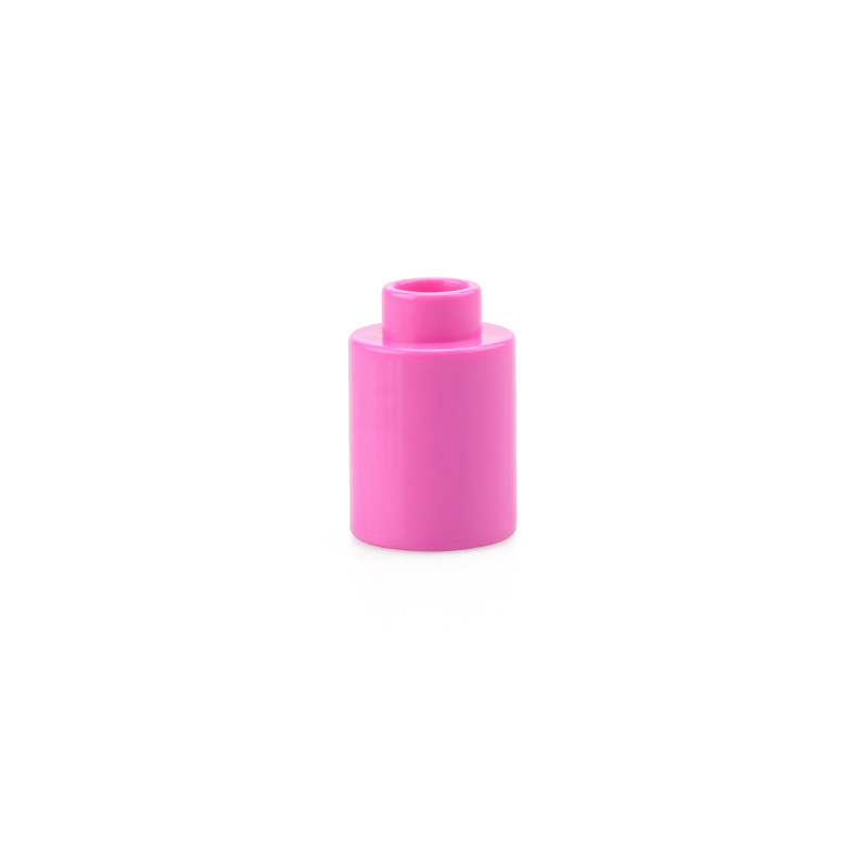 Big Size DIY Toy Tree Flower Bracket Big Particle Cylinder Compatible Large Bricks Children Kid Plastic Assemble Educational Toy: green