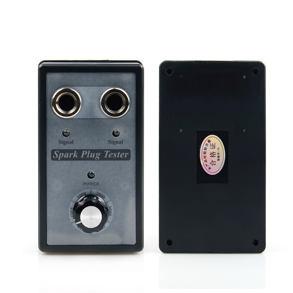 Dual Hole Car Spark Plug Tester Ignition System Coil Engine Inline Autos Diagnostic Test Tool Igniton Spark Tester Spark Test