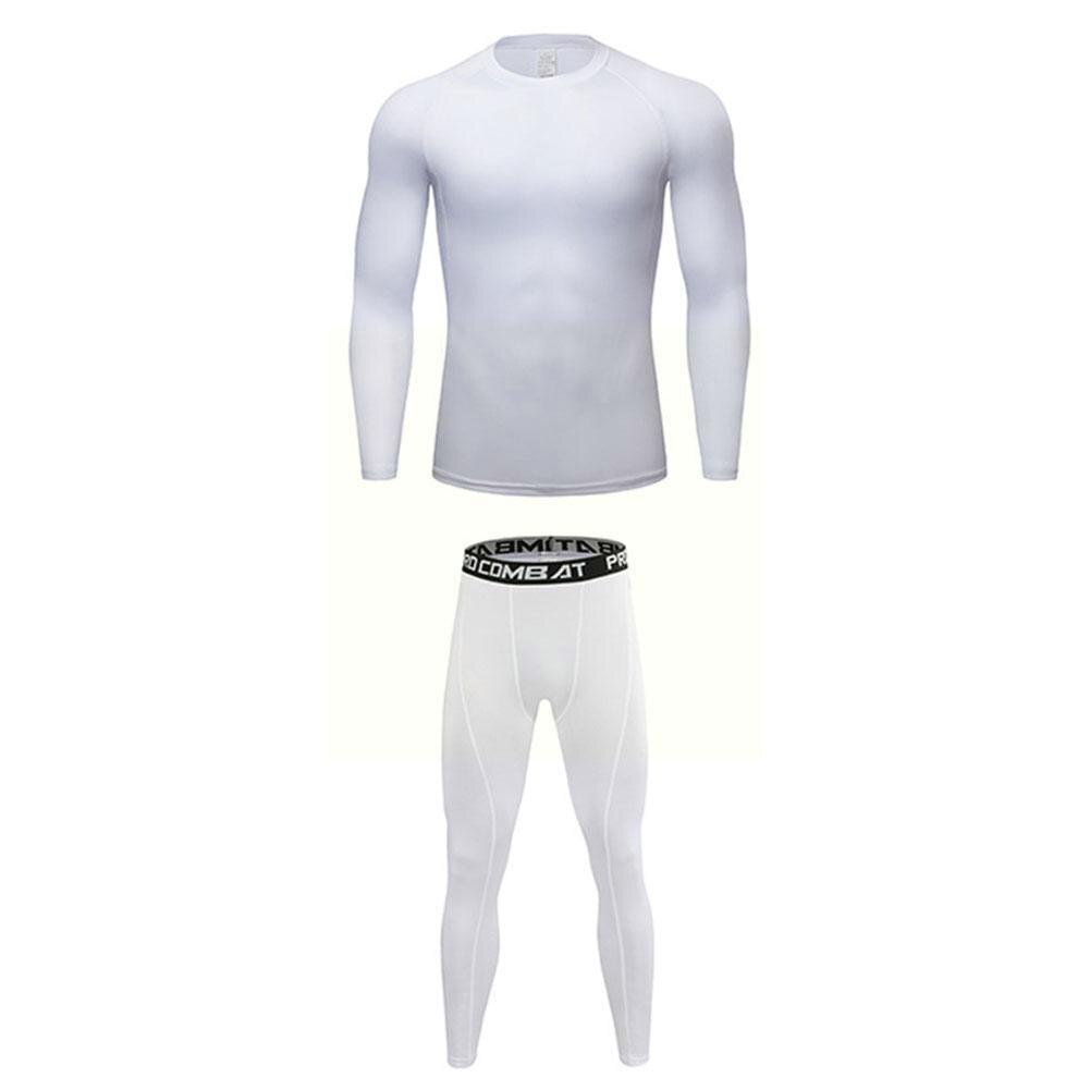Mannen Sport Panty En Sneldrogende Kleding Outdoor Ademend Fietsen Pak Lange Mouwen Sport Training Broek Panty c4G7