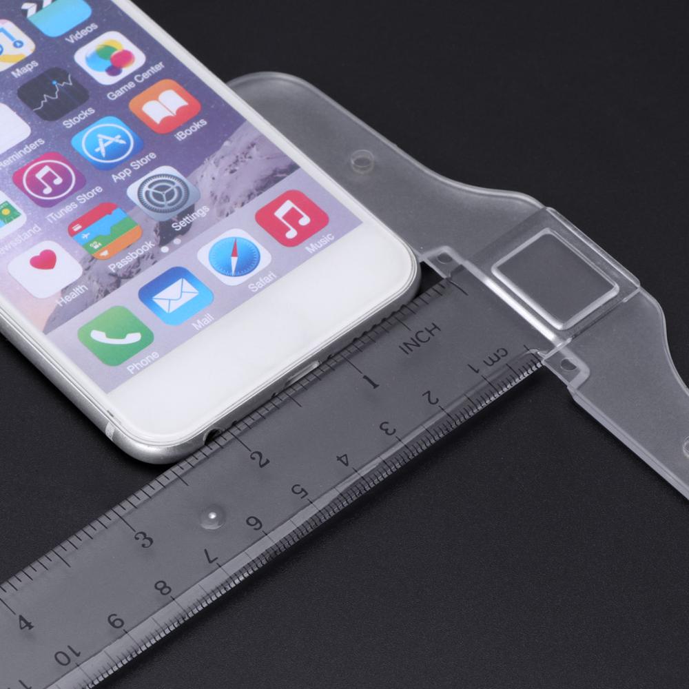 30cm/12" Plastic T-Square Metric Ruler cm/inch Double Side Scale Measuring Tool